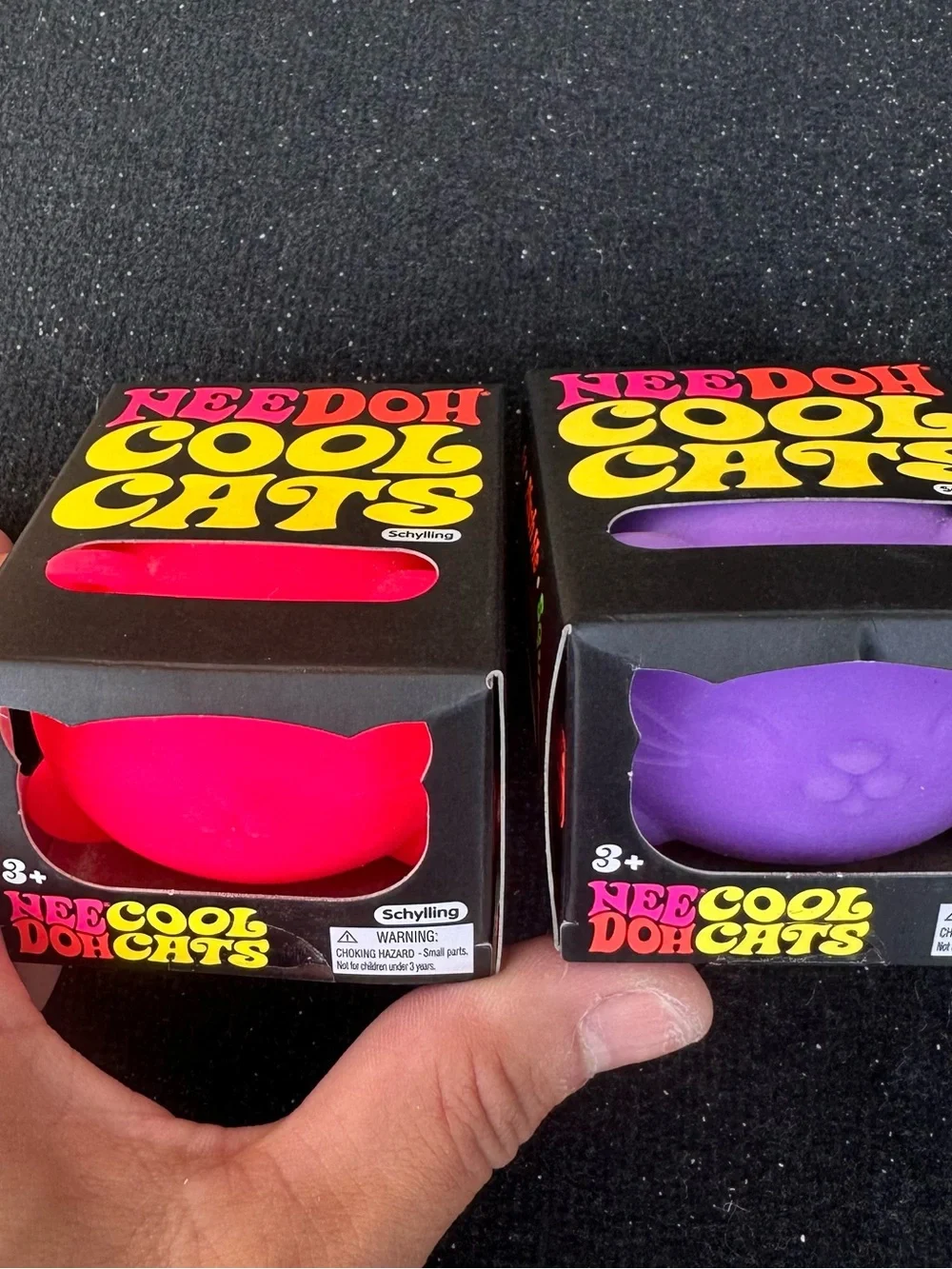 Cool Cats Toy by Needoh — Soft Squeezable Play Toy